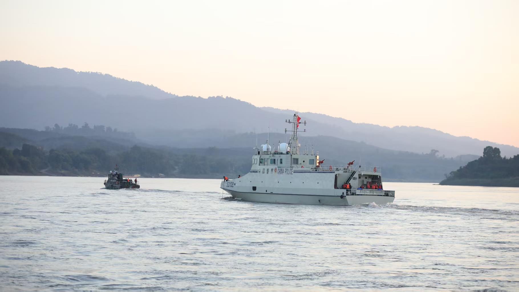 第159次中老緬泰湄公河聯(lián)合巡邏執(zhí)法行動 圓滿結束